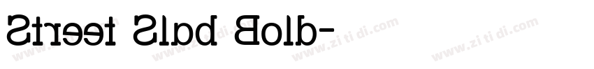 Street Slab Bold字体转换